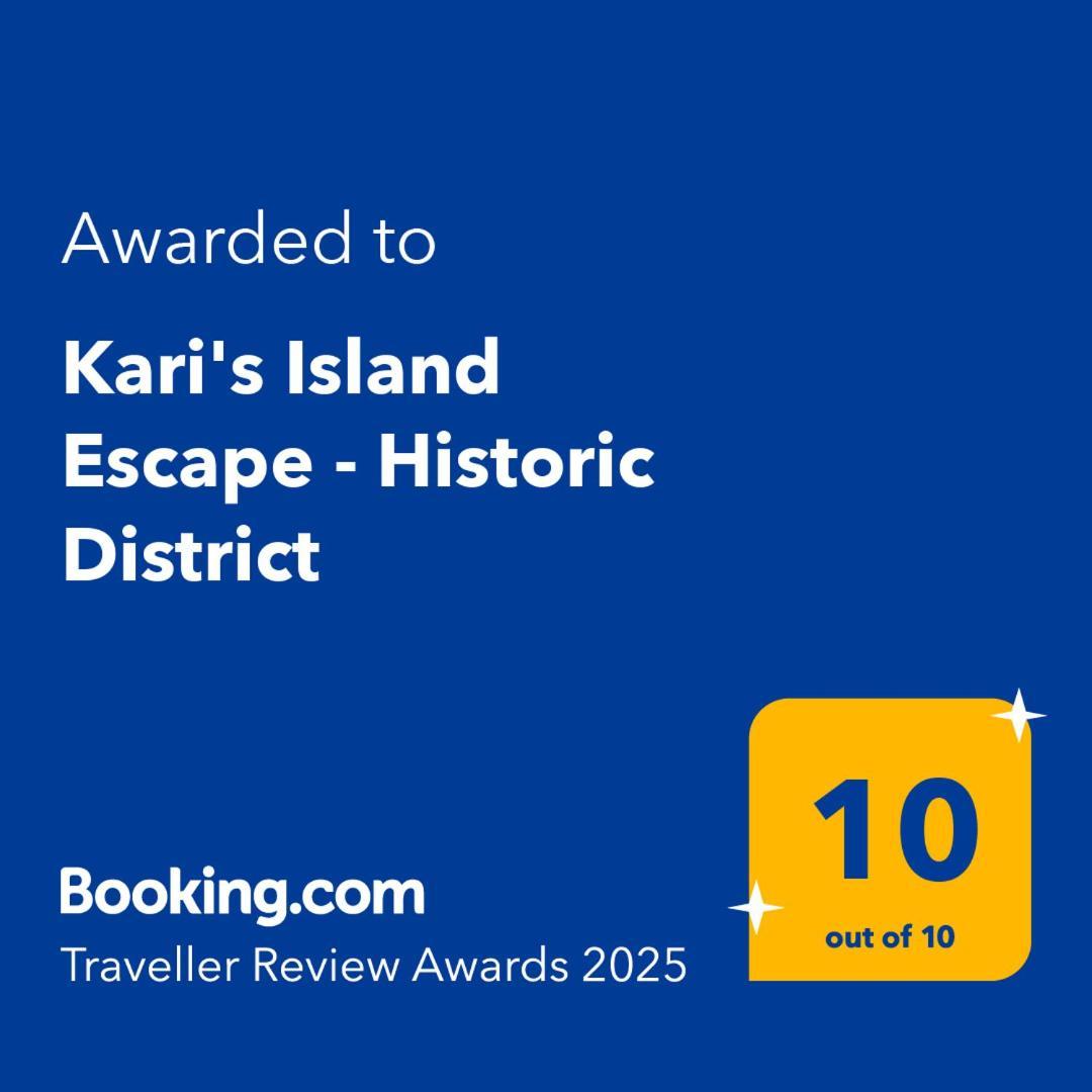 فيلا Kari'S Island Escape - Historic District غالفيستون، تكساس المظهر الخارجي الصورة